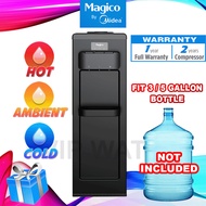 Magico By Midea Hot Normal Cold Bottle Type Water Dispenser - Compressor Cooling - Floor Standing - YL1917S / YL2230S