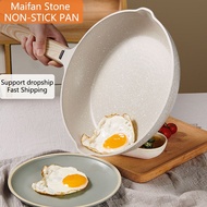 Non-stick Pan With Glass Lid 24/28/30cm Thicken Frying Pan Multi use Wok Suitable for Gas Stove &amp; Induction Cooker
