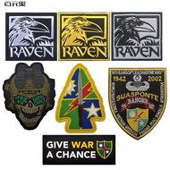 【Customized】QN Ranger Raven Blade3D  Velcro Patch /Badges/armband/Emblem Decorative For Jackets Jean
