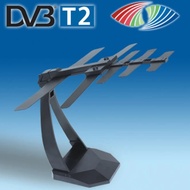 DVB-T2 digital terrestrial television receiver antenna model HJD 102-T2, Indoor reception antenna