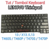 Tut Tombol keyboard LENOVO Thinkpad 13 X13 L13 T460S T460P T470S T470P