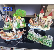 4 sets of 3D Models (size Large) for children