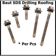 Baut Drilling / Baut Baja Ringan 12X20 12X40 12X50 12X60