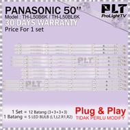 TH-L50B6K / TH-L50BL6K PANASONIC 50" LAMPU TV LED TV BACKLIGHT PANASONIC 50 INCH LED L50B6K L50BL6K