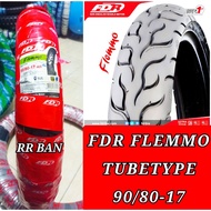 FDR flemmo 90/80-17 tubetype roadrace tire donut tire honda revo vega jupiter mx jupiter z satria su