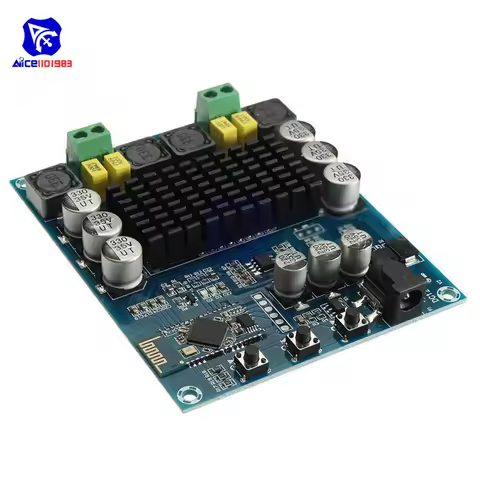 diymore TPA3116D2 2x120W Dual Channel Bluetooth 4.0 Wireless Digital Audio Stereo Amplifier Board DC