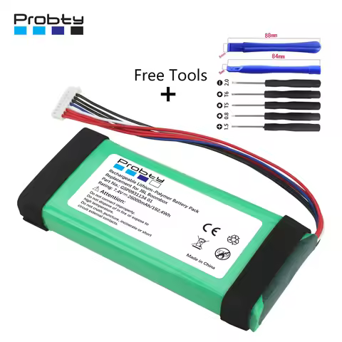 For JBL Boombox battery 7.4V 26000mAh GSP0931134 01 For JBL Boombox battery JEM3316,JEM3317,JEM3318