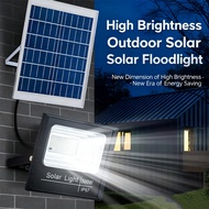 Solar Flood Light With Die-Cast Aluminum Housing IP68 Rating And Two-Year Warranty