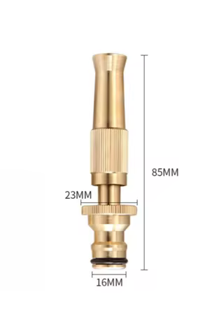 Sprinkler conector rápido spray bico pistola de água bronze alta pressão spray direto casa mangueira