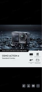 全新未拆包大疆DJI Osmo Action4 相機標準套裝