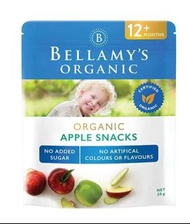 唔一定BB食! 超好食零食 🇦🇺3100+好評🇦🇺 Bellamy's 有機蘋果乾 Organic Apple Snacks 20g 嬰兒 澳洲 代購 澳洲代購 嬰兒食品 包順豐