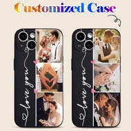 1pc Customizable Romantic Wedding, Pet, Family Photo Personalized Fashion Phone Case For S20, S21, S