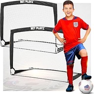 Soccer Goals - Pop-up Goals Portable Football Net 4'x3' ft, Kids Youth & Teens Backyard Games, Pract