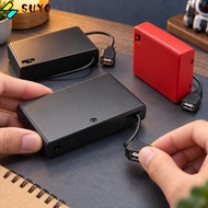 SUYO AA Battery Holder, With Switch With Cover AA Battery Box AA Battery ,  With USB Power Battery C