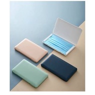 【 防疫必備 長方形便攜式迷你口罩盒 】防塵 防潮 衛生 新款創意折疊 口罩收納盒