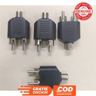 Connector 2 Jack RCA to Socket RCA