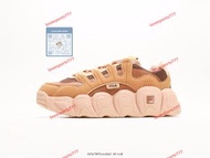 斐樂Fila Fusion Croissant 可頌麵包系列老爹風增高厚底復古中性休閑運動慢跑鞋#采