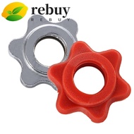 REBUY Dumbell Nut Solid Steel Durable Clamps Dumbell Dumbell Accessory Weight Lifting Accessories Sp