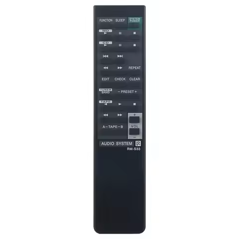 ABMF-RM-S33 Remote Control For Sony Audio System HCDH801 MHC701 MHC-701 MHC-801 MHC-S30 MHC801 MHCS3