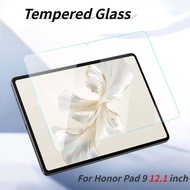 Tempered Glass Film For Honor Pad 9 / Pad 9 pro 12.1 inch 2024 V8 Pro 12.1 inch Tablet 9H Hardness HD Anti-Scratch Screen Protector For Honor Pad 12.1"
