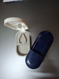 輕巧便攜藥丸1/2切割器連藥盒