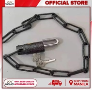 Universal Chain Lock for Bikes, Gates, Doors Security Lock With Key