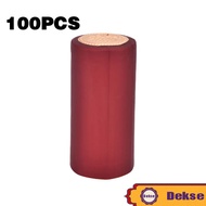 100Pcs Segel Tutup Botol Wine / Wrap Segel Botol Wine / Segel Heat Shrink