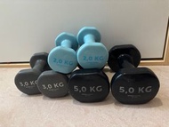 迪卡儂啞鈴 (2kg)(3kg ,5kg sold)