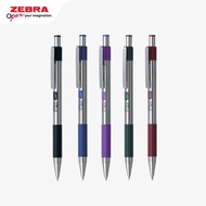 ZEBRA F 301 0.7mm Retractable Ballpoint Pen Stainless Steel Barrel