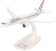 Herpa Snap-Fit Croatia Airlines Airbus A220-300 - 9A-CAE Zagreb 1:200 Scale Miniature Collectible Mo