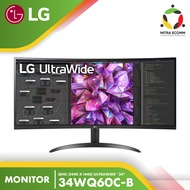 Monitor LG 34WQ60C 34" UltraWide Curved QHD IPS Display HDR10 60Hz