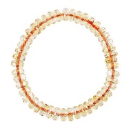 【正佳珠寶】黃水晶 頂級超淨體鑽切 21g 黃水晶手珠