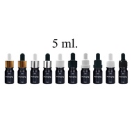 (แพ็ค100ขวด)พร้อมส่งขวดแก้วสีดำ 5ml 10ml 20ml 30ml 50ml 100ml คอมล คอ18 ขวดแก้วดรอปเปอร์ ขวดแก้วเปล่