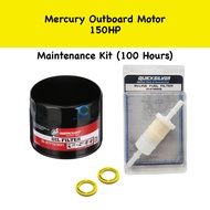 Maintenance Kit (100 Hours) 150HP (4-Stroke) Mercury Outboard Motor - 8M0094232