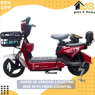 JAB.[High-end]. ELECTRIC BIKE with PEDALS SK8 GICIN version 2.0  48V12Ah battery 40 kph