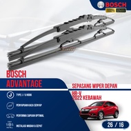 Bosch Advantage Honda HRV 26" and 16" Wiper Blades (Pair) HRV Wiper Blades