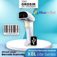 Barcode Scanner Laser 1D Auto Sensing USB BLUEPRINT BP-LITEX8L ~ Wholesale Shop ATK Stationery