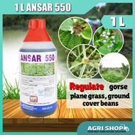 Agrishop ANSAR 550 MSMA 35.5% 1 Liter Herbicide Weed Grass Killer Racun Rumpai Rumput Ubat Rumput