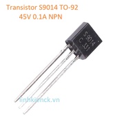 (5 pieces) Transistor S9014 TO-92 45V 0.1A NPN