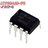 10PCS AT93C46 AT93C46D-PU screen printing 46D 46D 1 in-line DIP8IC