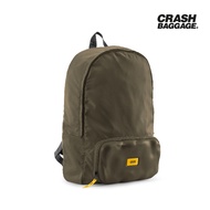 CRASH BAGGAGE กระเป๋าเป้สะพายหลัง รุ่น BACKPACK สีเขียว