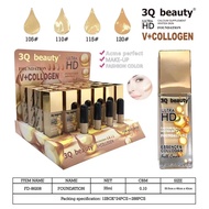 3Q BEAUTY V+COLLAGEN HD FOUNDATION 1PCS (FD-86208)
