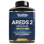Doctor Formulated AREDS 2 Plus Eye Vitamins with Zeaxanthin Plus Lutein - Bilberry and Grape Seed Ex