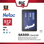 [Authorised Store] Netac SA500 2.5 SATAIII 3D NAND SSD 128GB/240GB/256GB/512GB, R/W up to 500/400MB/