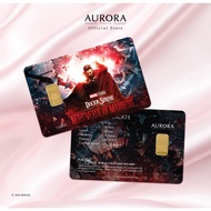 AURORA ITALIA (0.5g) 999.9  Dr. Strange - Multiverse of Madness Limited Edition Gold Bar