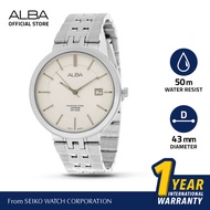 Jam Tangan Pria Alba Prestige Quartz Stainless Steel AS9D83 Original