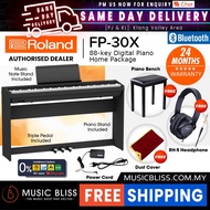 *SAME DAY DELIVERY* Roland FP-30X 88-key Digital Piano Home Package w/Piano Bench (FP30X / FP 30X)