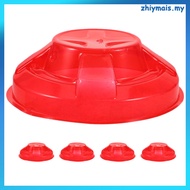 5pcs Plastic Smoke Sensor Cover Smoke Detector Guards Fire Alarm Detector Cover for Kitchen Baking S