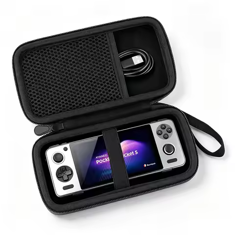 Hard Carrying EVA Case For AYANEO Pocket S2/ S2 Pro Handheld Retro Game Console Accessories Storage 