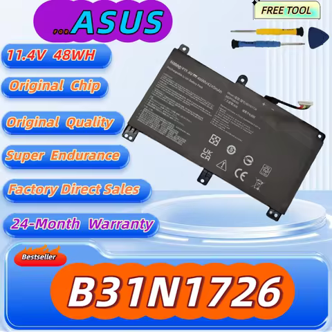 B31N1726 Laptop Battery for ASUS FX504 FX504G FX504GD FX504GE FX504GM FX505 FX505DT FX505DV FX505GE 